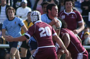 ASSRL U18 Championship FINAL QSS v NSWCHS action (Photo : ourfootymedia)