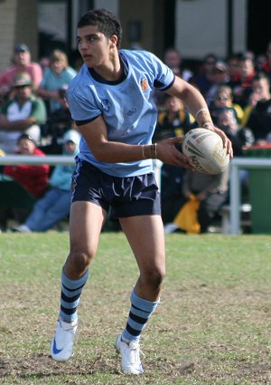 ASSRL U18 Championship FINAL QSS v NSWCHS action (Photo : ourfootymedia)