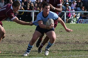 ASSRL U18 Championship FINAL QSS v NSWCHS action (Photo : ourfootymedia)