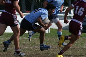 ASSRL U18 Championship FINAL QSS v NSWCHS action (Photo : ourfootymedia)
