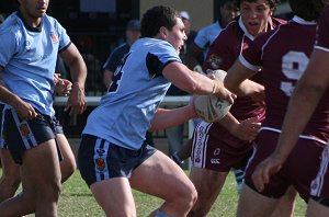 ASSRL U18 Championship FINAL QSS v NSWCHS action (Photo : ourfootymedia)