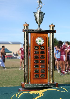 ASSRL U18 Championship FINAL QSS v NSWCHS action (Photo : ourfootymedia)