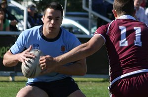 U18 Championship FINAL QSS v NSWCHS action (Photo : ourfootymedia)