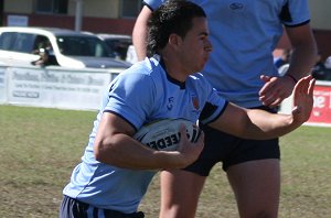 ASSRL U18 Championship FINAL QSS v NSWCHS action (Photo : ourfootymedia)