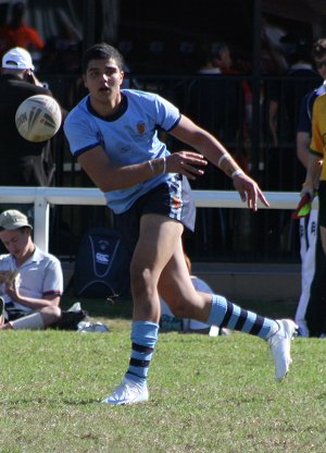 ASSRL U18 Championship FINAL QSS v NSWCHS action (Photo : ourfootymedia)