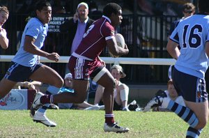 ASSRL U18 Championship FINAL QSS v NSWCHS action (Photo : ourfootymedia)