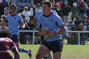 ASSRL U18 Championship FINAL QSS v NSWCHS action (Photo : ourfootymedia)