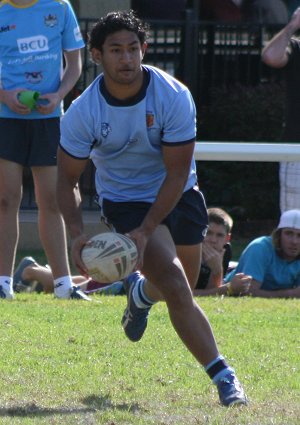 ASSRL U18 Championship FINAL QSS v NSWCHS action (Photo : ourfootymedia)