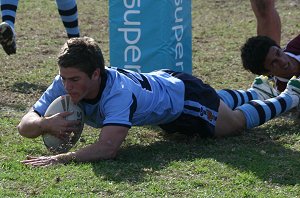 ASSRL U18 Championship FINAL QSS v NSWCHS action (Photo : ourfootymedia)