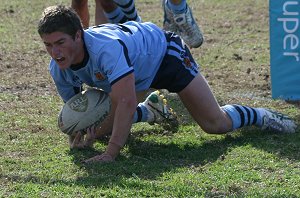 ASSRL U18 Championship FINAL QSS v NSWCHS action (Photo : ourfootymedia)