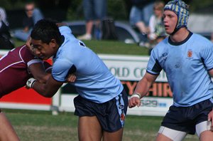 ASSRL U18 Championship FINAL QSS v NSWCHS action (Photo : ourfootymedia)
