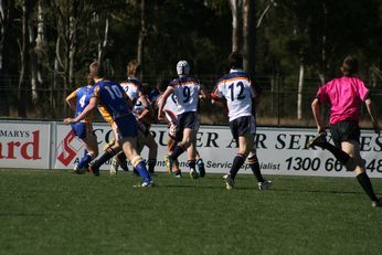 NSW CIS v ACT Day 3 ASSRL Championships Action (Photo : OurFootyMedia) 