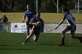 NSW CIS v ACT Day 3 ASSRL Championships Action (Photo : OurFootyMedia) 