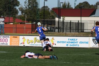 NSW CIS v ACT Day 3 ASSRL Championships Action (Photo : OurFootyMedia) 