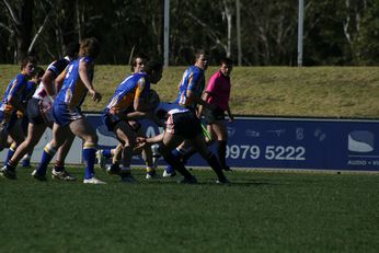 NSW CIS v ACT Day 3 ASSRL Championships Action (Photo : OurFootyMedia) 