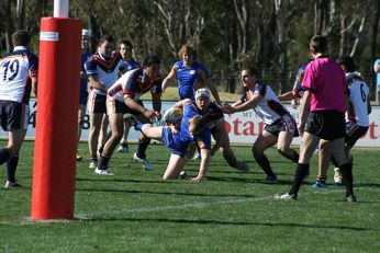 NSW CIS v ACT Day 3 ASSRL Championships Action (Photo : OurFootyMedia) 