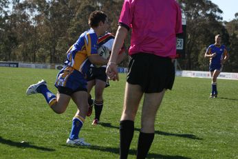 NSW CIS v ACT Day 3 ASSRL Championships Action (Photo : OurFootyMedia) 