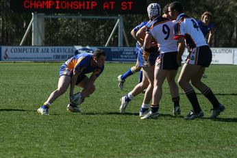 NSW CIS v ACT Day 3 ASSRL Championships Action (Photo : OurFootyMedia) 