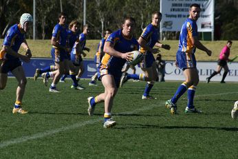 NSW CIS v ACT Day 3 ASSRL Championships Action (Photo : OurFootyMedia) 