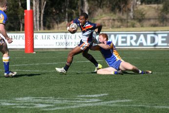 NSW CIS v ACT Day 3 ASSRL Championships Action (Photo : OurFootyMedia) 