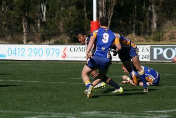 NSW CIS v ACT Day 3 ASSRL Championships Action (Photo : OurFootyMedia) 