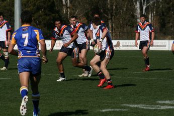NSW CIS v ACT Day 3 ASSRL Championships Action (Photo : OurFootyMedia) 