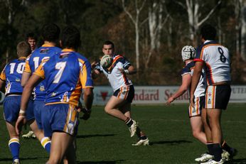 NSW CIS v ACT Day 3 ASSRL Championships Action (Photo : OurFootyMedia) 