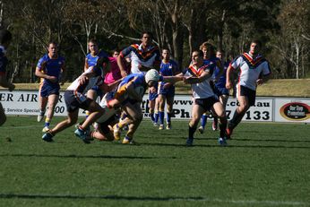 NSW CIS v ACT Day 3 ASSRL Championships Action (Photo : OurFootyMedia) 