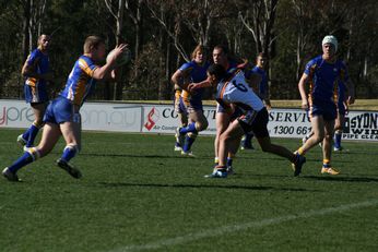 NSW CIS v ACT Day 3 ASSRL Championships Action (Photo : OurFootyMedia) 