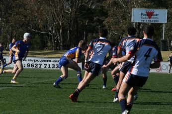 NSW CIS v ACT Day 3 ASSRL Championships Action (Photo : OurFootyMedia) 