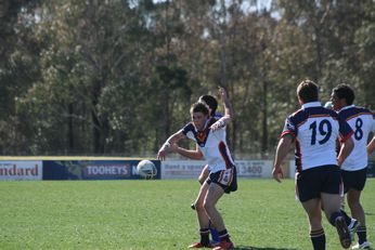 NSW CIS v ACT Day 3 ASSRL Championships Action (Photo : OurFootyMedia) 
