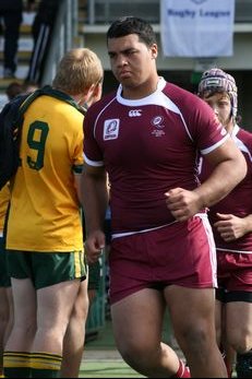 ASSRL Championship Final - Queensland Schoolboys v NSW CCC action (Photo's : OurFootyMedia)
