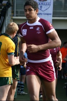 ASSRL Championship Final - Queensland Schoolboys v NSW CCC action (Photo's : OurFootyMedia)