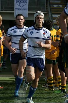 ASSRL Championship Final - Queensland Schoolboys v NSW CCC action (Photo's : OurFootyMedia)