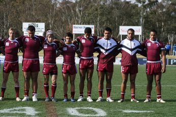 ASSRL Championship Final - Queensland Schoolboys v NSW CCC action (Photo's : OurFootyMedia)