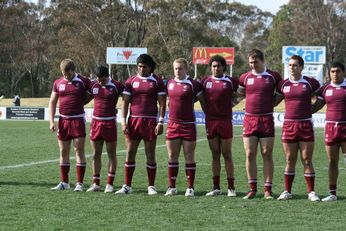 ASSRL Championship Final - Queensland Schoolboys v NSW CCC action (Photo's : OurFootyMedia)