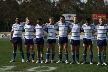 ASSRL Championship Final - Queensland Schoolboys v NSW CCC action (Photo's : OurFootyMedia)