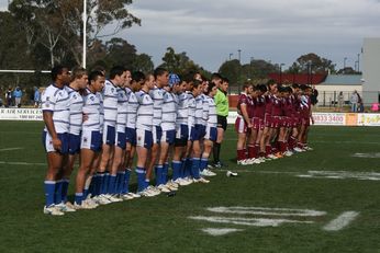 ASSRL Championship Final - Queensland Schoolboys v NSW CCC action (Photo's : OurFootyMedia)