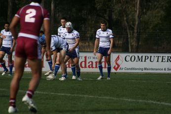 ASSRL Championship Final - Queensland Schoolboys v NSW CCC action (Photo's : OurFootyMedia)