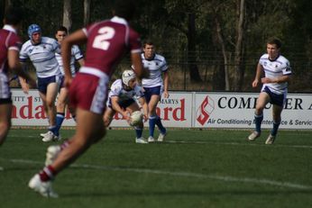 ASSRL Championship Final - Queensland Schoolboys v NSW CCC action (Photo's : OurFootyMedia)