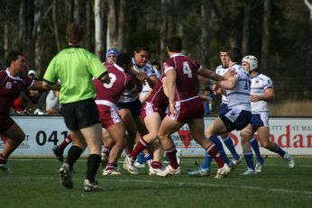 ASSRL Championship Final - Queensland Schoolboys v NSW CCC action (Photo's : OurFootyMedia)