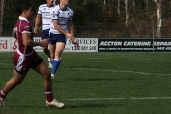 ASSRL Championship Final - Queensland Schoolboys v NSW CCC action (Photo's : OurFootyMedia)