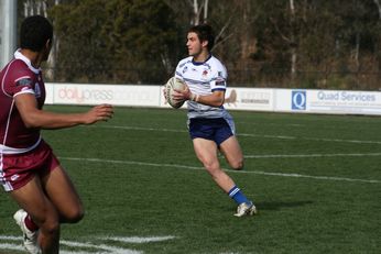 ASSRL Championship Final - Queensland Schoolboys v NSW CCC action (Photo's : OurFootyMedia)