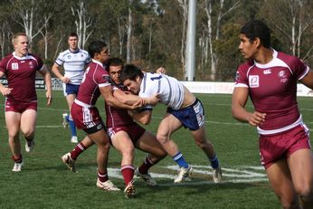 ASSRL Championship Final - Queensland Schoolboys v NSW CCC action (Photo's : OurFootyMedia)