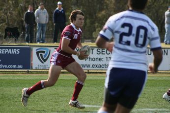ASSRL Championship Final - Queensland Schoolboys v NSW CCC action (Photo's : OurFootyMedia)