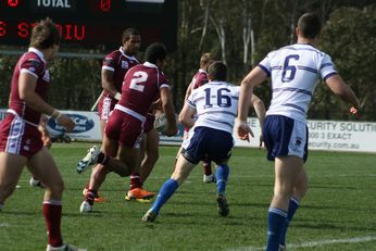ASSRL Championship Final - Queensland Schoolboys v NSW CCC action (Photo's : OurFootyMedia)