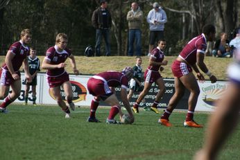 ASSRL Championship Final - Queensland Schoolboys v NSW CCC action (Photo's : OurFootyMedia)