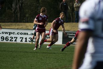 ASSRL Championship Final - Queensland Schoolboys v NSW CCC action (Photo's : OurFootyMedia)