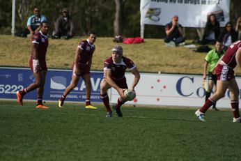 ASSRL Championship Final - Queensland Schoolboys v NSW CCC action (Photo's : OurFootyMedia)