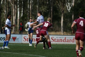 ASSRL Championship Final - Queensland Schoolboys v NSW CCC action (Photo's : OurFootyMedia)